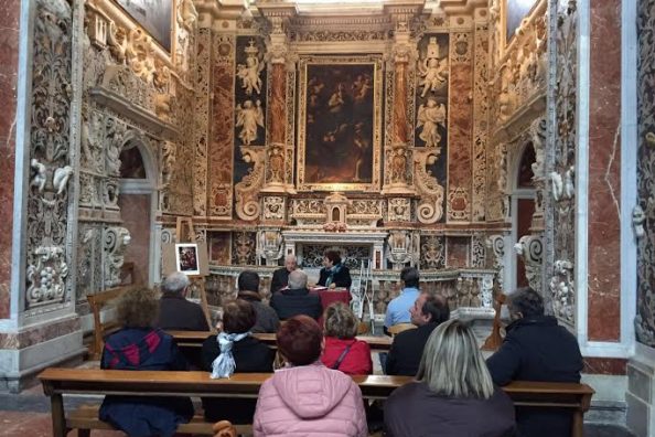 Presentazione di un libro presso la comunità dei gesuiti di Villapizzone a Milano