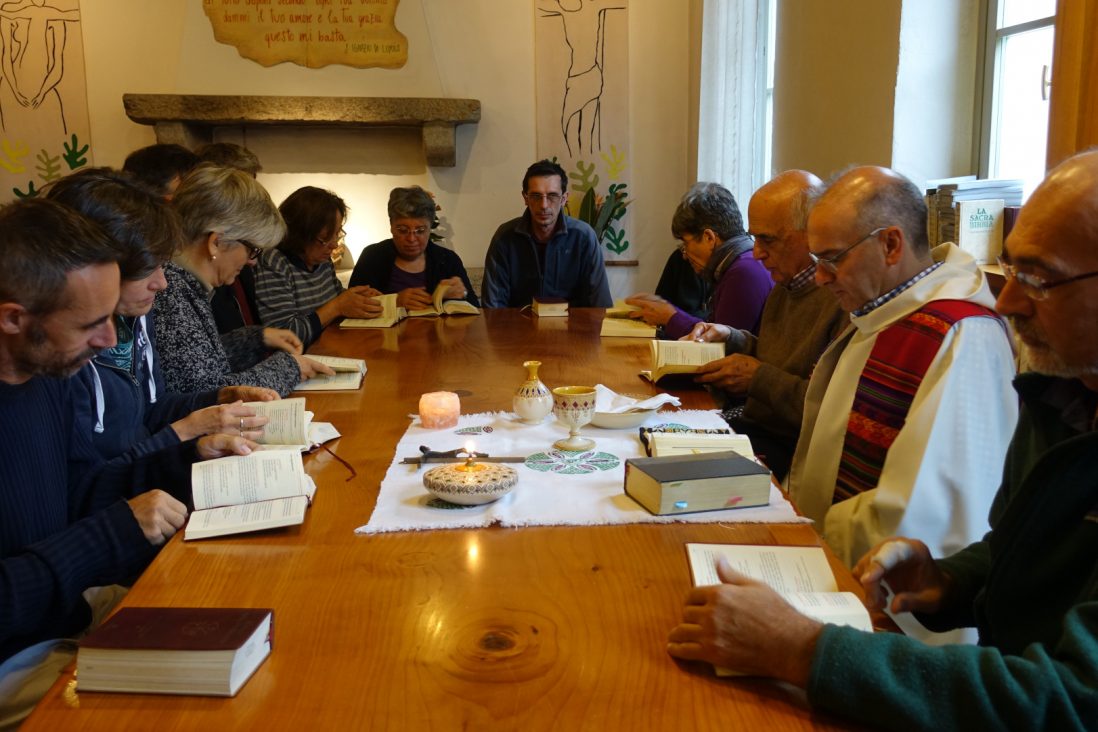 Presentazione di un libro presso la comunità dei gesuiti di Villapizzone a Milano