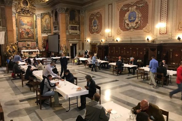 Presentazione di un libro presso la comunità dei gesuiti di Villapizzone a Milano