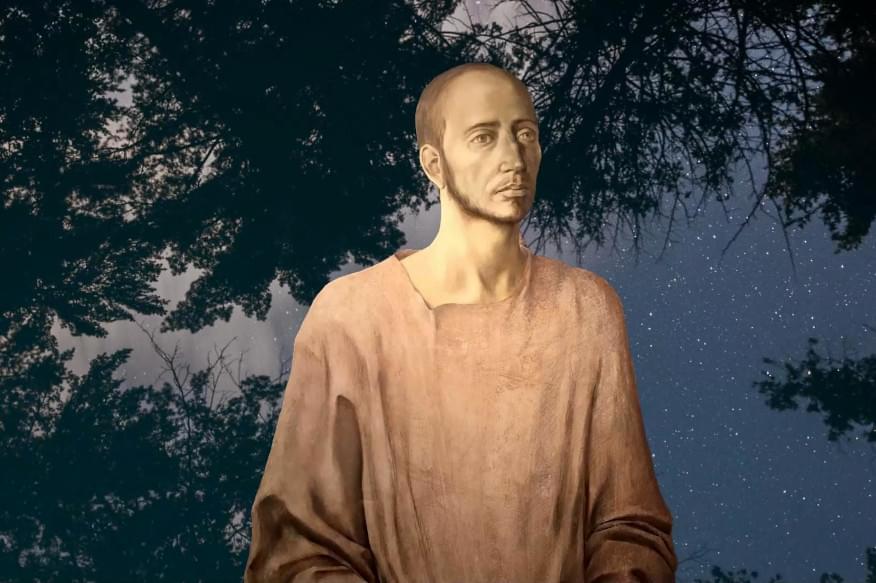 A portrait of Ignatius of Loyola as a pilgrim