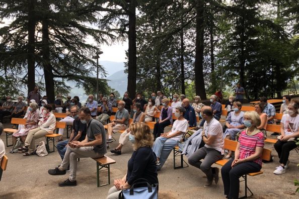 Celebrazione anno ignaziano a villa sant'Ignazio a Trento