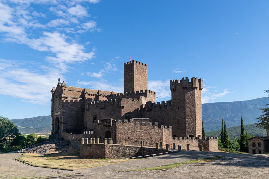 Il Castello di Javier in Spagna